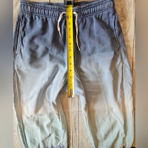 Polo Ralph Lauren Men's Size Small Blue Dip Dye Comfy Sweatpants Pull On Cotton - Picture 8 of 11